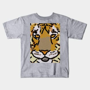 Tiger Face Kids T-Shirt